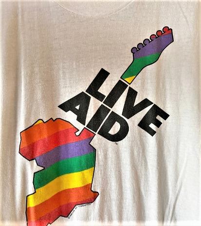 セール live aid t シャツ